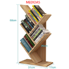 Livreiro Porta Livros Revistas 60x31 Nova Imbuia