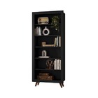 Livreiro Retro Lobato 184 X 78 - Édecasamóveis - 0009-37-preto