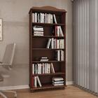 Livreiro Rubi Em Madeira Maciça Cafe