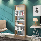 Livreiro Spring Carvalho Rustico Branco