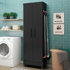 Livreiros Com Multiuso E 4 Gavetas Timoth Preto Ébano