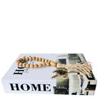 Livro Caixa Decorativo E Colar Enfeite De Mesa Japamala