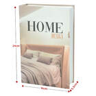 Livro Cofre Decorativo Camuflado 24cm X 16cm Home