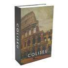 Livro Cofre Decorativo Camuflado Coliseu 24cm X 16cm