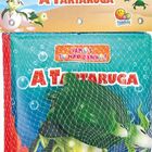 Livro De Banho Do Bebê - Vamos Tomar Banho! A Tartaruga Com 1