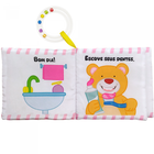 Livro De Pano Do Bebê - Um Toque De Carinho! Bom Dia Todo Liv