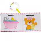 Livro De Pano Do Bebê - Um Toque De Carinho! Bom Dia Todo Liv