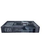 Livro De Papelão Decorativo Estampa 'design Exclusivo'