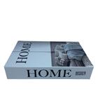 Livro De Papelão Decorativo Estampa 'home Design'