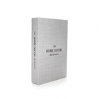 Livro Decorativo De Papel "home Decor Cinza" 27x17x5 Cm - Ind