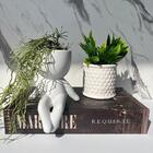 Livro Decorativo, Vaso Bob Branco E Vaso Branco De Cerâmica