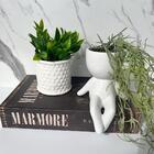 Livro Decorativo, Vaso Bob Branco E Vaso Branco De Cerâmica