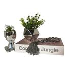 Livro Decorativo, Vaso Prata, Vaso Bob E Colar Japamala