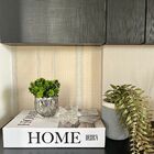 Livro Home + Vaso Artesanal + Vaso De Vidro + Castiçal