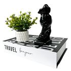 Livro Para Decorar Porta Objetos, Mini Vaso E Enfeite Rosto