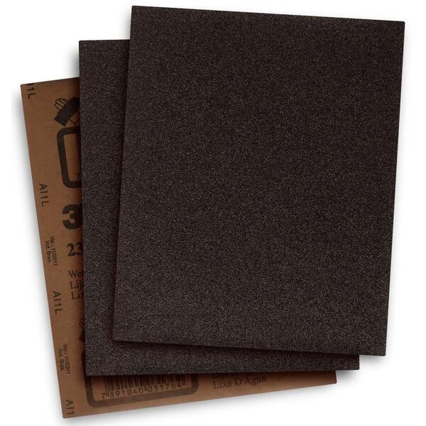 Lixa 3m D'agua 331q 080 - Embalagem Com 50 Unidades