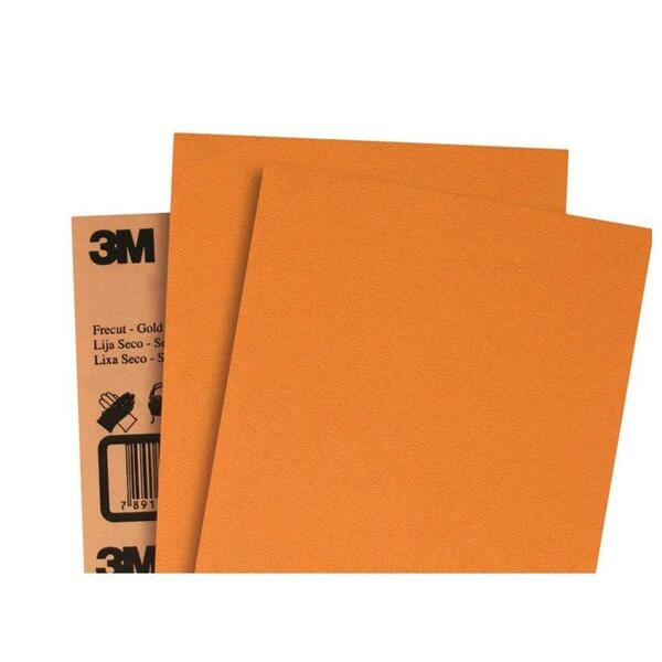 Lixa 3m Seco 400 Série Ouro - Embalagem Com 50 Unidades