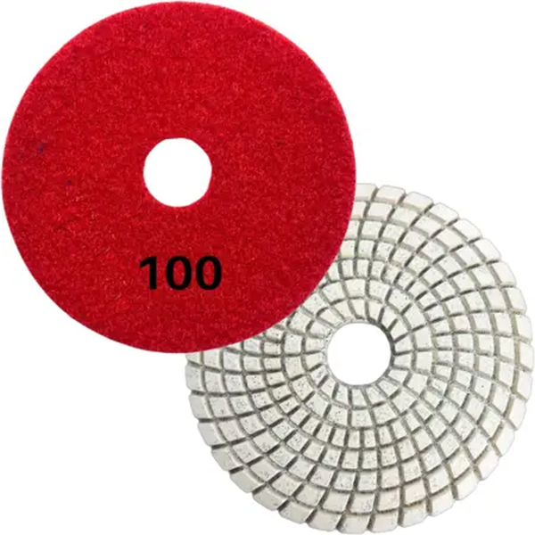 Lixa Cerâmica Diamantada P/ Polimento Grão 100 100mm Felsen