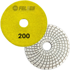 Lixa Cerâmica Diamantada P/ Polimento Grão 200 100mm Felsen