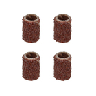 Lixa Cilindro 6,4x12,7mm Grão 80 com 4 peças Vonder