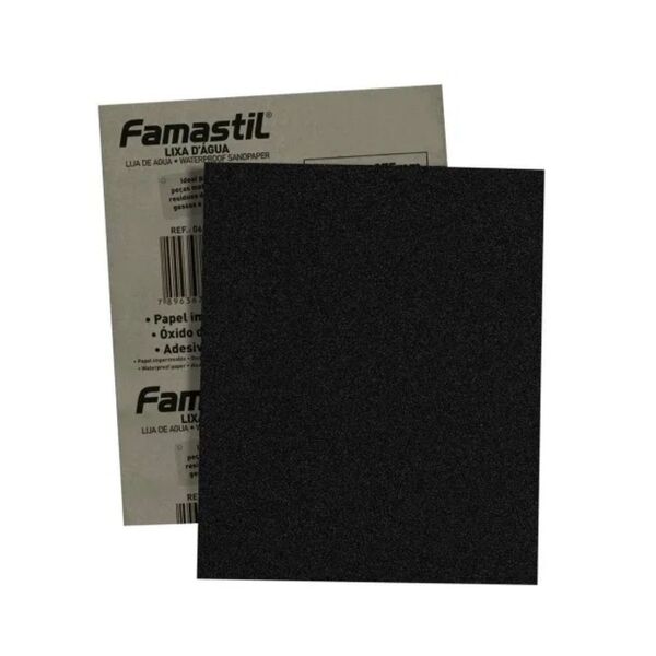 Lixa D Agua 225x275mm Grao 80 C/50 Un Famastil
