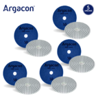 Lixa Diamantada Brilho Dágua Grão 50 Kit 5 Unidades Porcelana