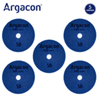 Lixa Diamantada Brilho Dágua Grão 50 Kit 5 Unidades Porcelana