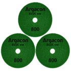 Lixa Diamantada Flexível Brilho Dágua Grão 800 Argacon Kit 3