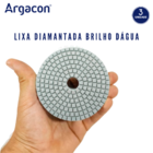 Lixa Diamantada Flexível Brilho Dágua Grão 800 Argacon Kit 3
