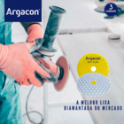 Lixa Diamantada Seca Colmeia Argacon Grão 100 Kit 3 Unidades