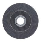 LIXA FLAP DISC GRANA 120 PACMAN CARBURETO SILICIO DIAMETRO 115,00 MM DIAMETRO FURO 22,00 MM BLISTER 1UN P/MATERIAL CONSTRUCAO