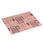 LIXA FOLHA FERRO GRANA P120 221T OXIDO ALUMINIO MARROM COSTADO TECIDO CINZA LARGURA 225,00 MM ALTURA 275,00 MM