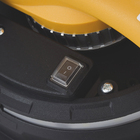 Lixadeira de Parede Menegotti Elétrica 710W 127V MLP710 LED com Empunhadura