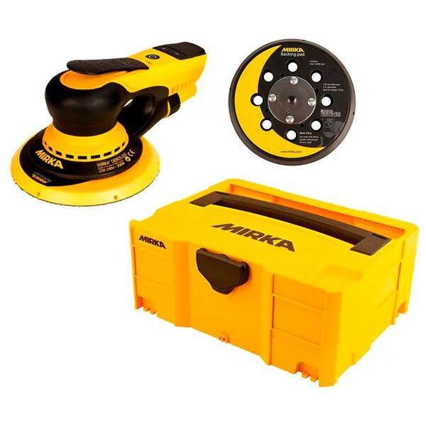 Lixadeira Elétrica Roto Orbital 150mm/6 Deros 650cv Mirka + M