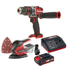 Lixadeira, Furadeira/parafusadeira E Kit Bateria Einhell