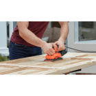 Lixadeira Orbital 150w 1/3'' De Folha De Lixa Bew220-b2 Black