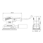 Lixadeira Orbital 240w Tramontina Uso Profissional 42515021