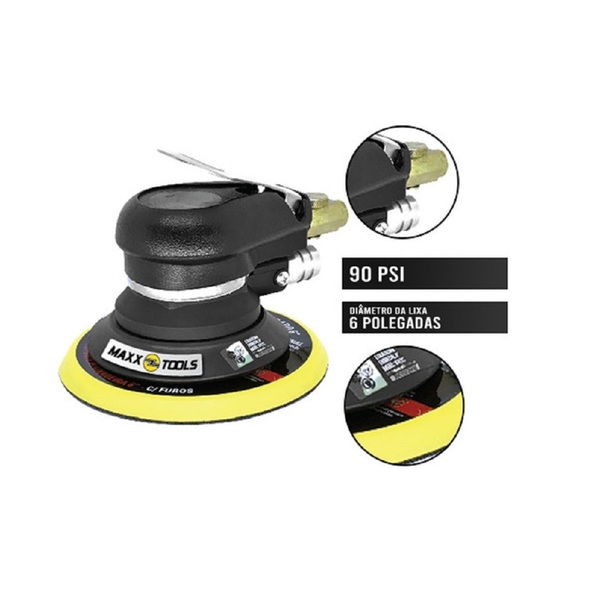 Lixadeira Orbital 6 Pol S/ Aspiração Mxt0312csa Sigma
