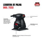 Lixadeira Orbital 7232 200W 250V (200V) Skill