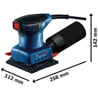 Lixadeira Orbital Bosch 220W 220V GSS 140A