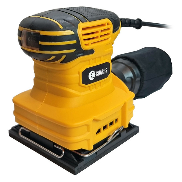 Lixadeira Orbital Cantos 250w Treme-treme Coletor De Pó 220v