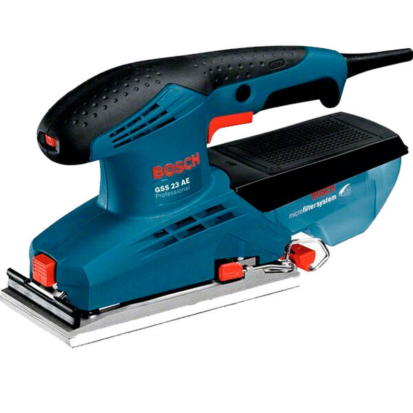 Lixadeira Orbital Vibratória Retangular 190w Bosch Gss 23 Ae