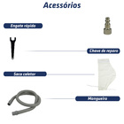 Lixadeira Pneumática Roto Orbital Hookit Roquite PN600 Intech