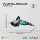 Lixadeira Politriz Angular 7'' 1150w 220v Asp04-180b - Dca