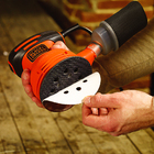 Lixadeira Roto Orbital 5" 127mm 180w Com Coletor De Pó Black+