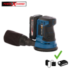 Lixadeira Roto Orbital Dexter com Bateria e Carregador 18V 125mm DT-RS 18/125 Li