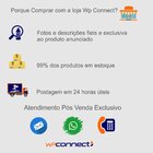 Lixeira 10 Litros Com Tampa Click Label Prata - Wp Connect