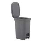 Lixeira 10L Plástico Pedal Compact Cinza Tramontina