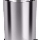 Lixeira 12 Litros Com Pedal Aço Inox Cesto Interno Removível