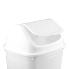 Lixeira 14L Plástico Basculante Branco Nitron